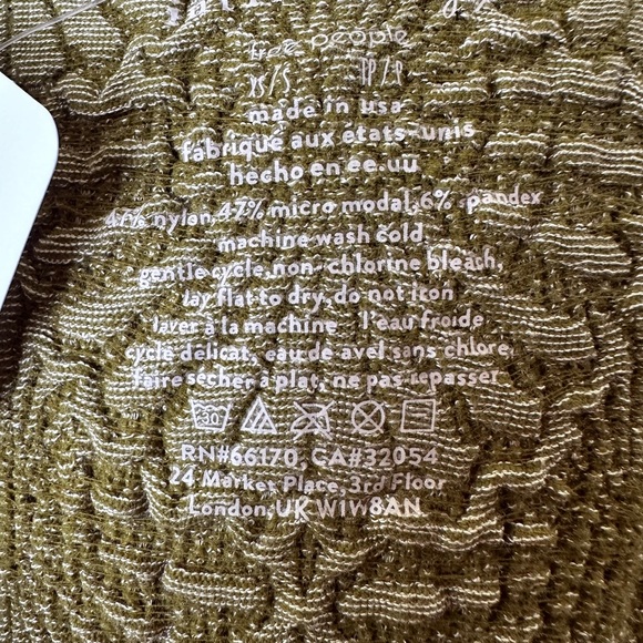 NEW Free People Love Letter Cami xs/s   xs / s - Picture 6 of 6